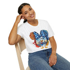 Sensational Six - Donald's Royal Blue Bow Castle Vignette Unisex Graphic Tee