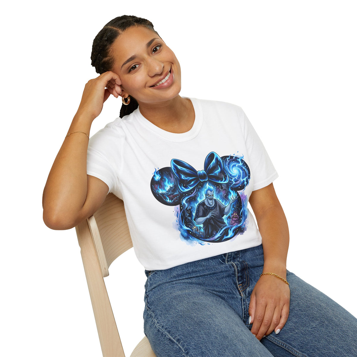 Disney Villains - Neon Hades Vignette Unisex Graphic Tee