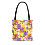 Figment on the Moon Yellow Tote Bag