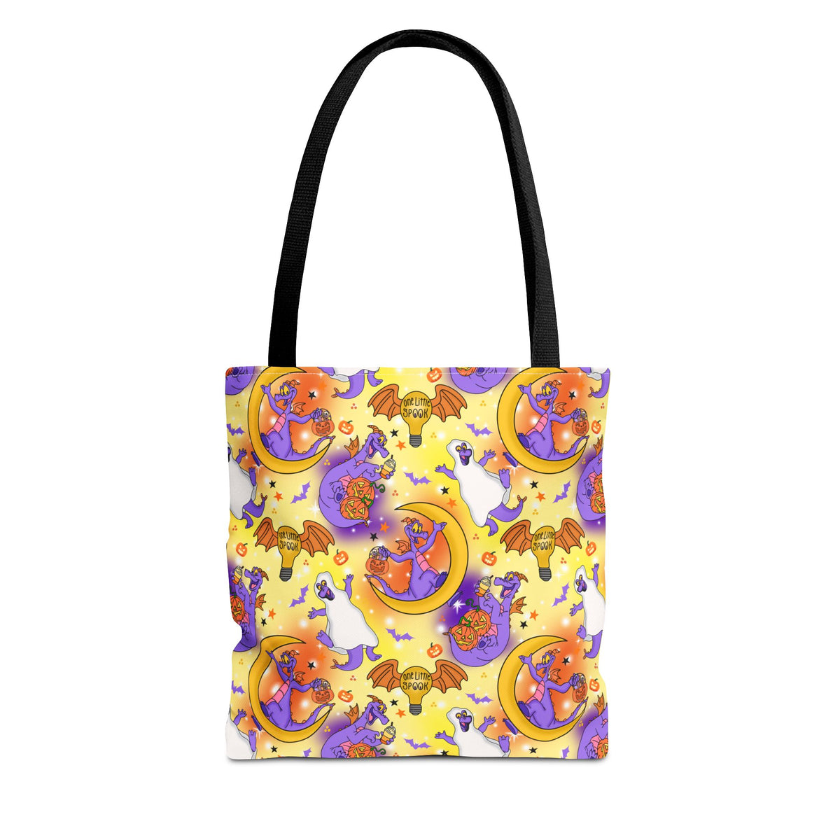 Figment on the Moon Yellow Tote Bag