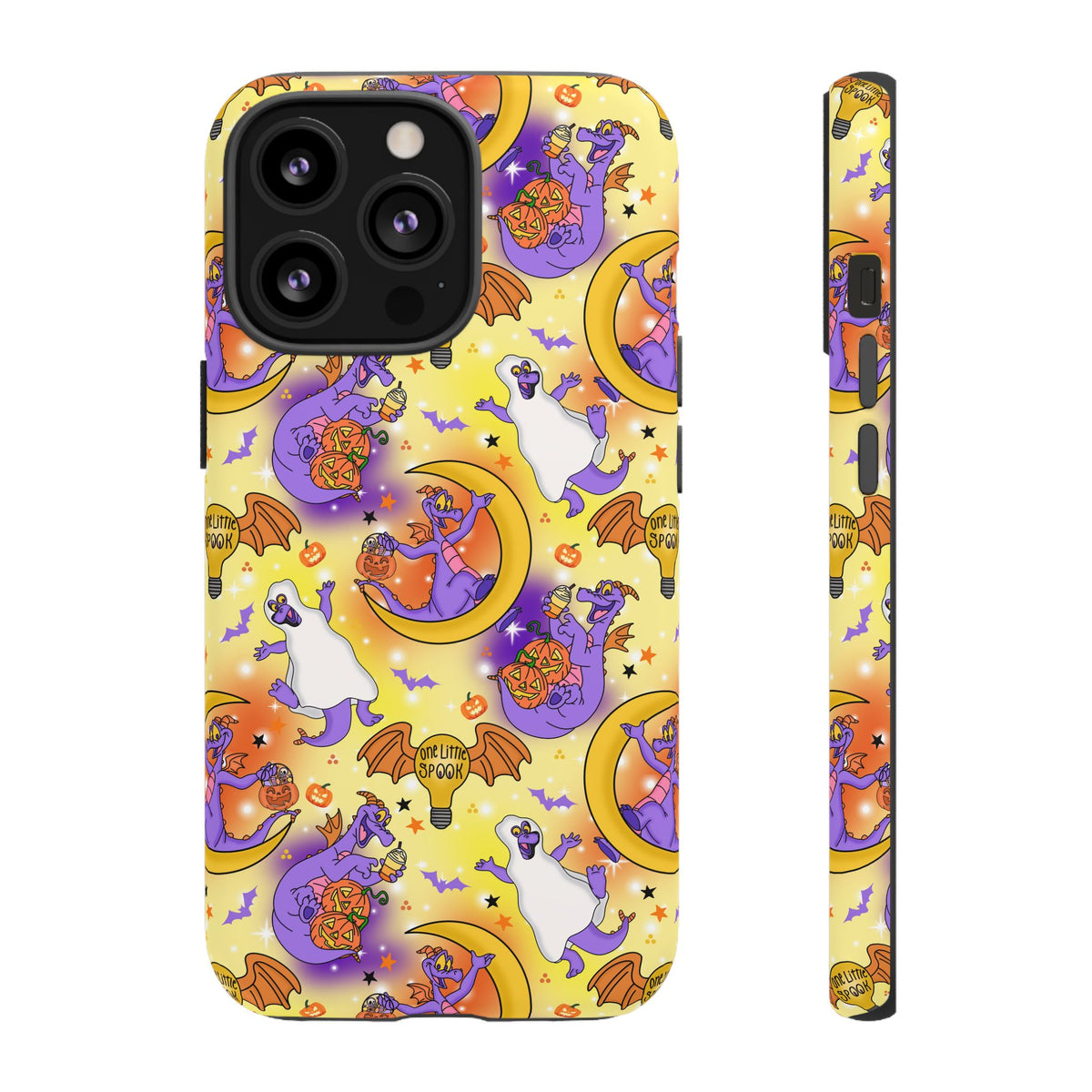 Figment on the Moon Yellow Resort Ready Cell Phone Tech Case