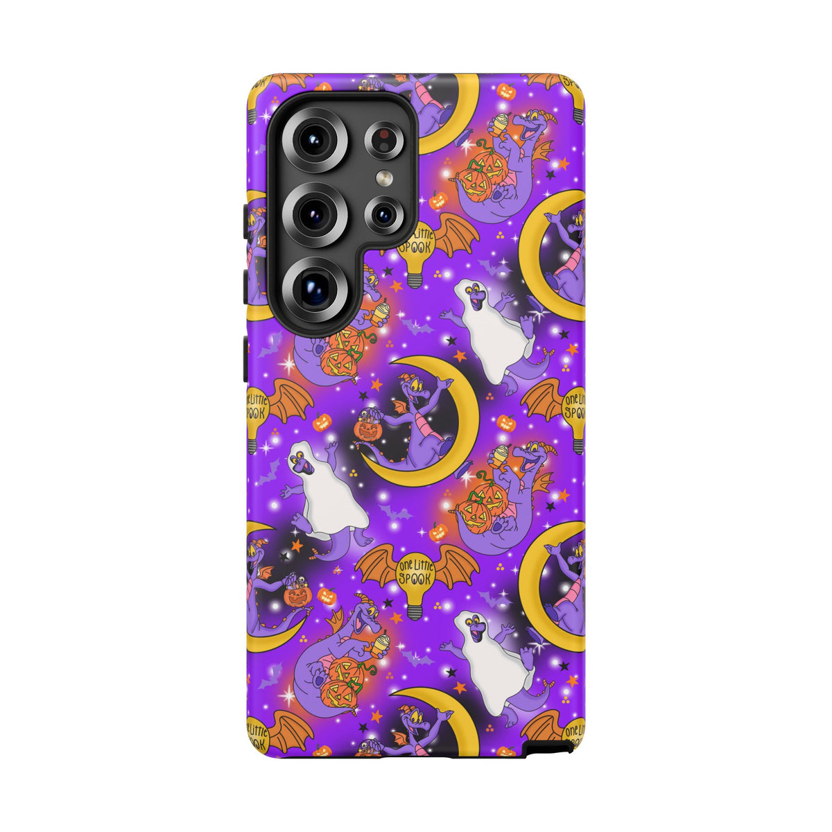 Figment on the Moon Purple Resort Ready Cell Phone Tech Case