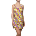 Figment on the Moon Yellow Racerback Dress