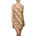 Figment on the Moon Yellow Racerback Dress