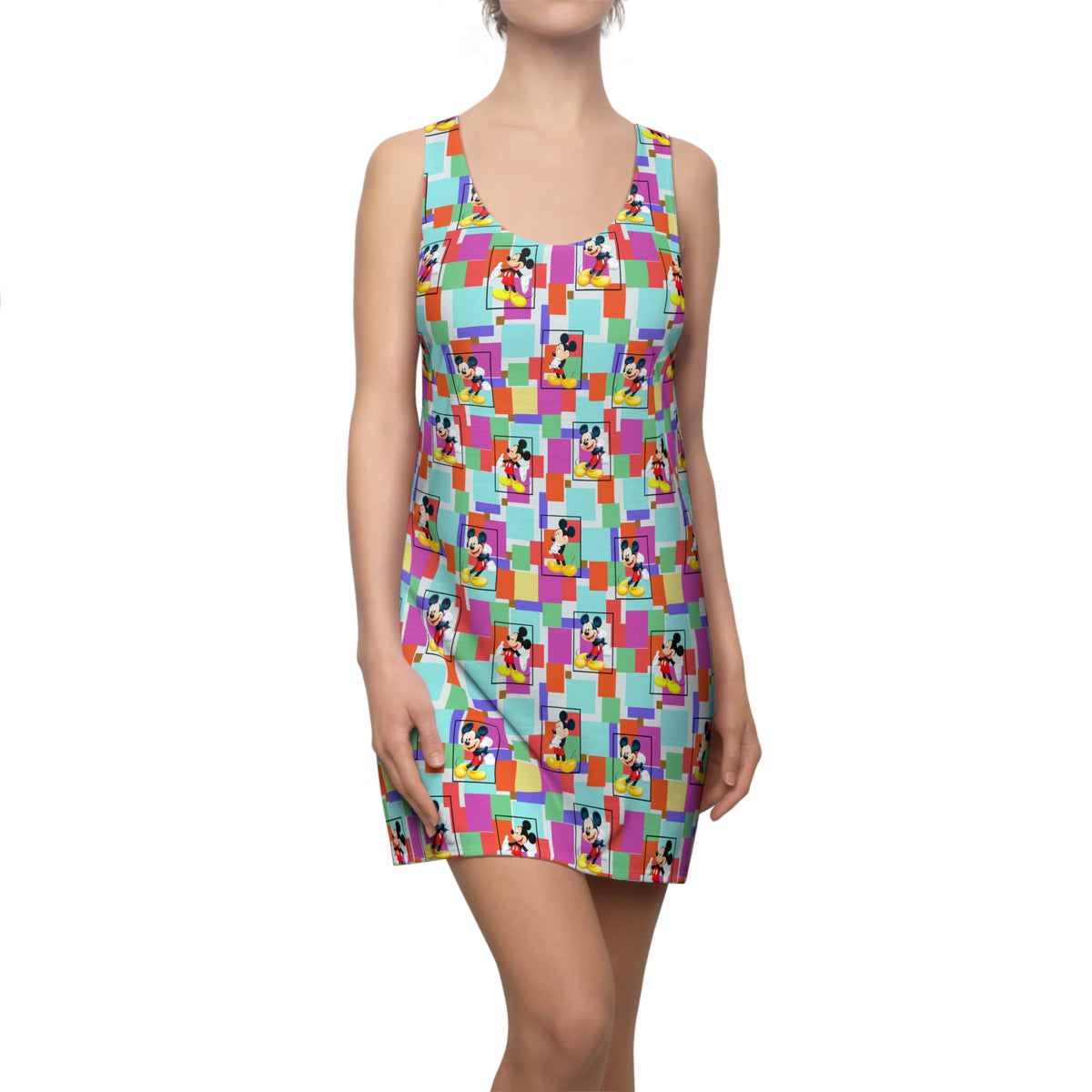 Colorblock Mickey Racerback Dress