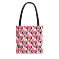 Pink Checkerboard Minnie Tote Bag