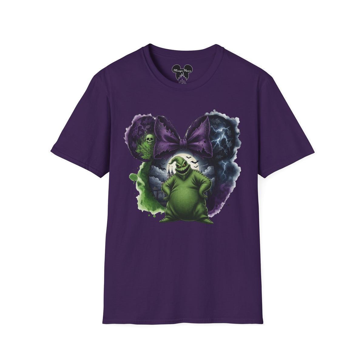 TNBC - Oogie Boogie's Spooky Cobweb Vignette Unisex Graphic Tee