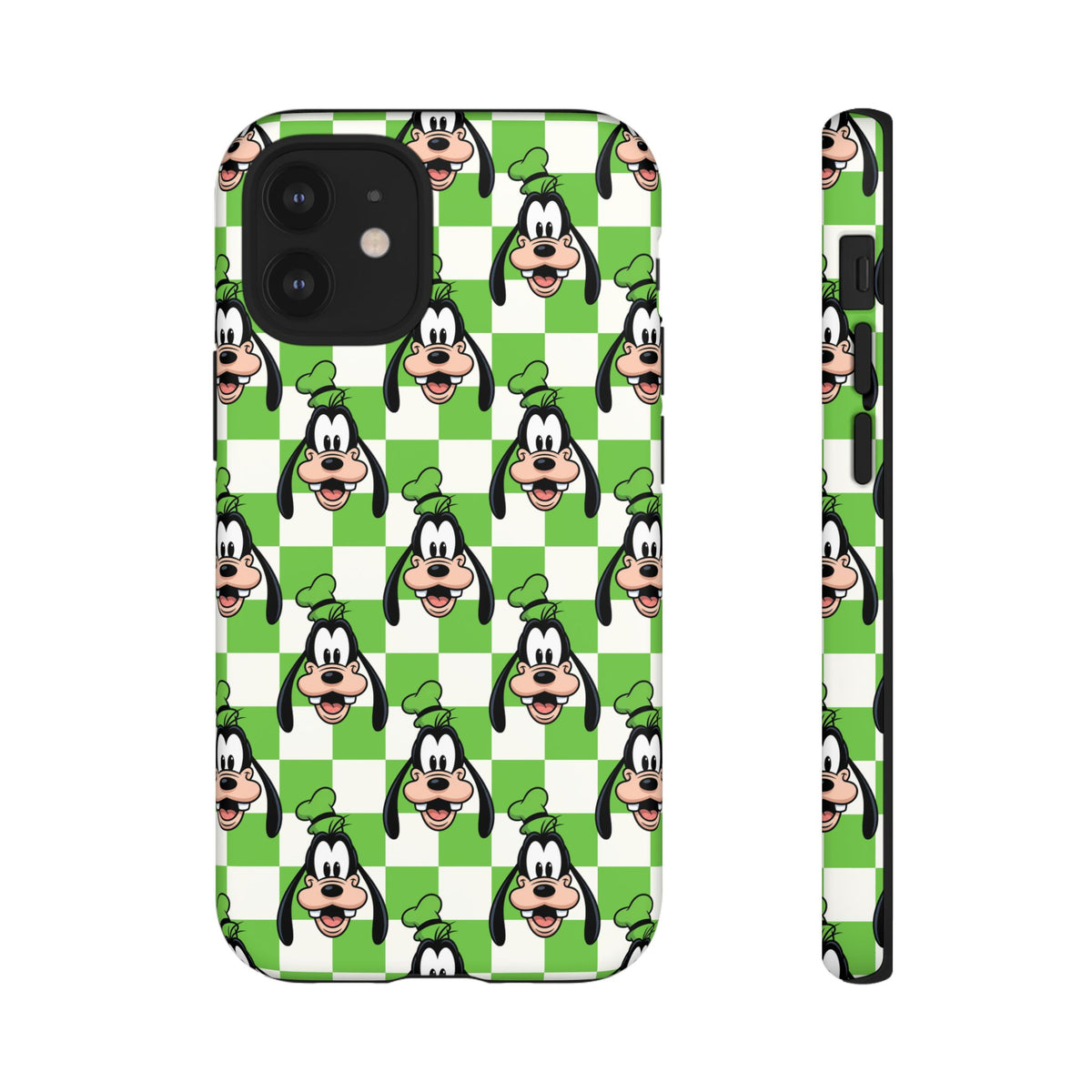 Green Checkerboard Goofy Resort Ready Cell Phone Tech Case