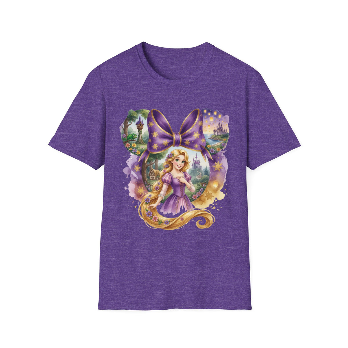Disney Princess - Rapunzel's Floating Lanterns Vignette Unisex Graphic Tee