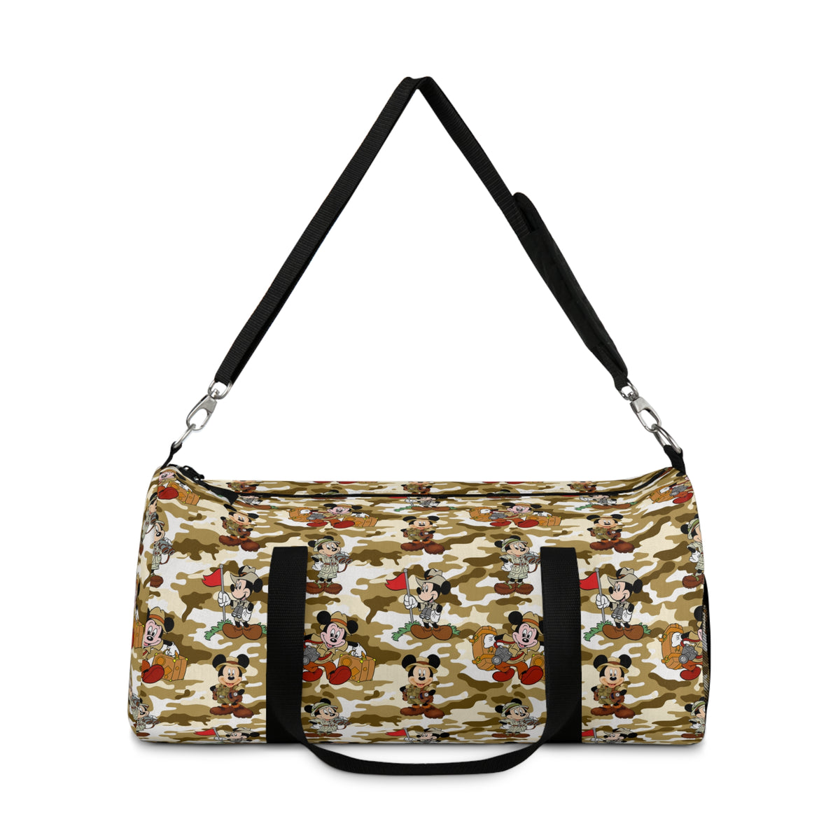 Jungle Camo Mickey Travel Duffel Bag