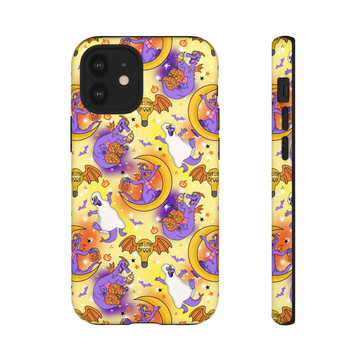 Figment on the Moon Yellow Resort Ready Cell Phone Tech Case