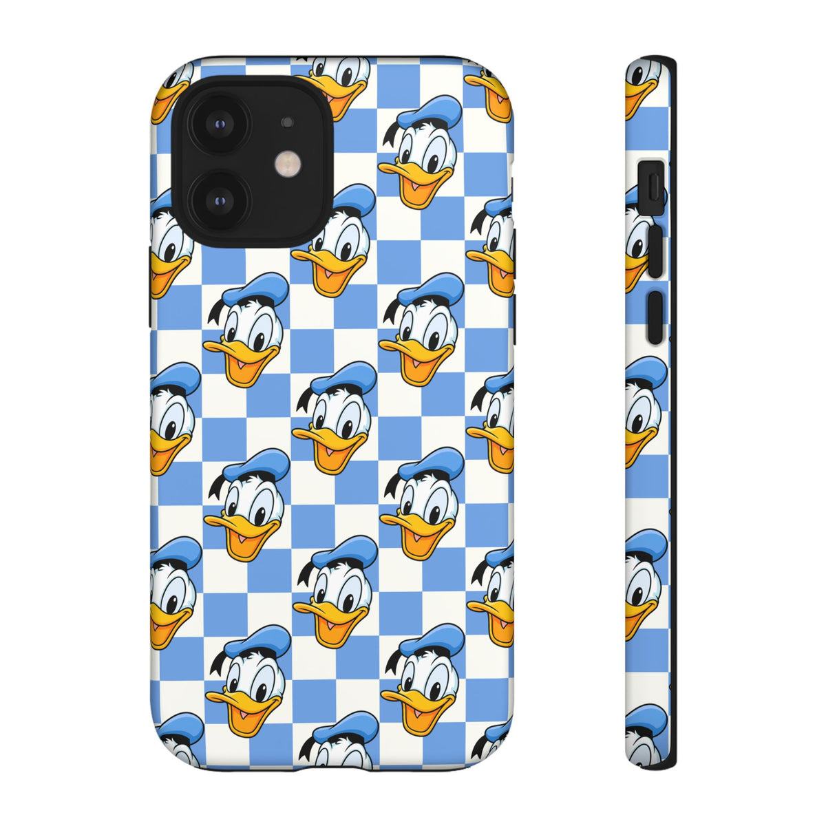 Blue Checkerboard Donald Resort Ready Cell Phone Tech Case