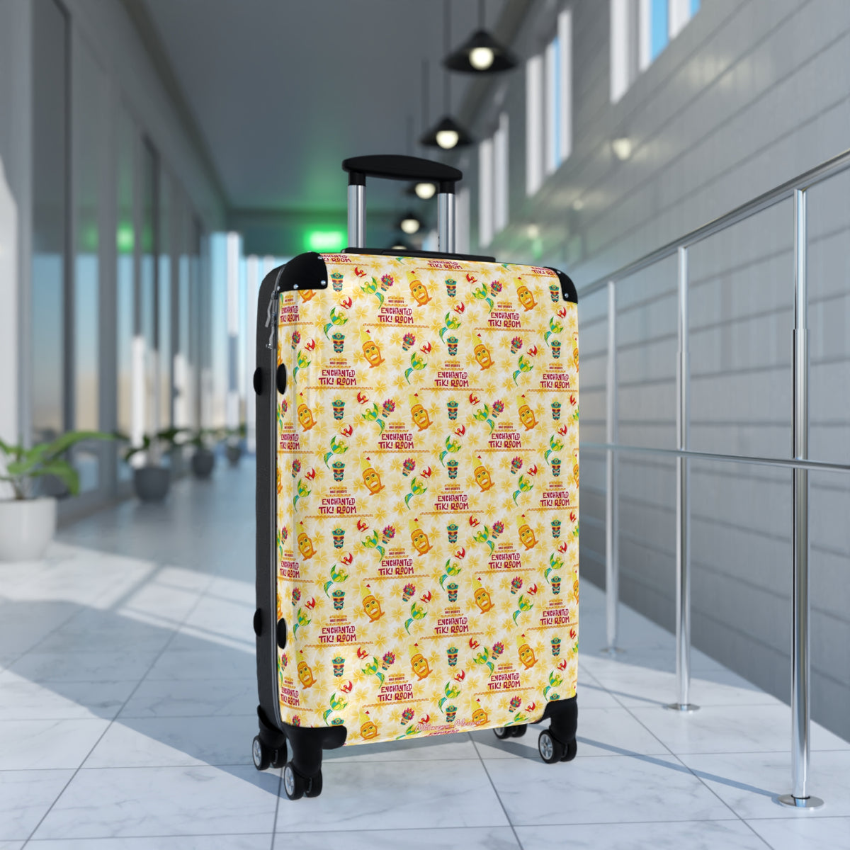Enchanted Tiki Room Polycarbonate Suitcase