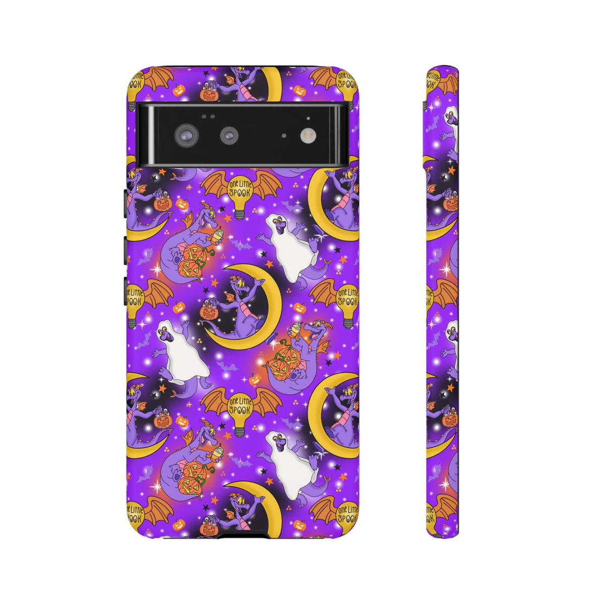 Figment on the Moon Purple Resort Ready Cell Phone Tech Case
