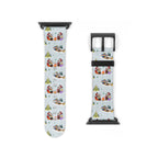 Christmas Castle Sleigh Ride Whimsical Watch Band - Apple