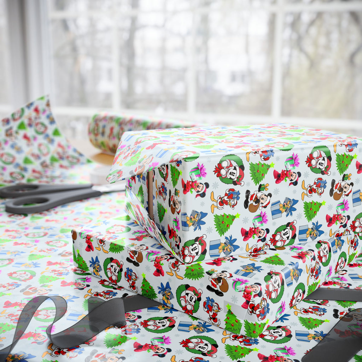 Sensational Six Christmas Gift Exchange Wrapping Paper Roll