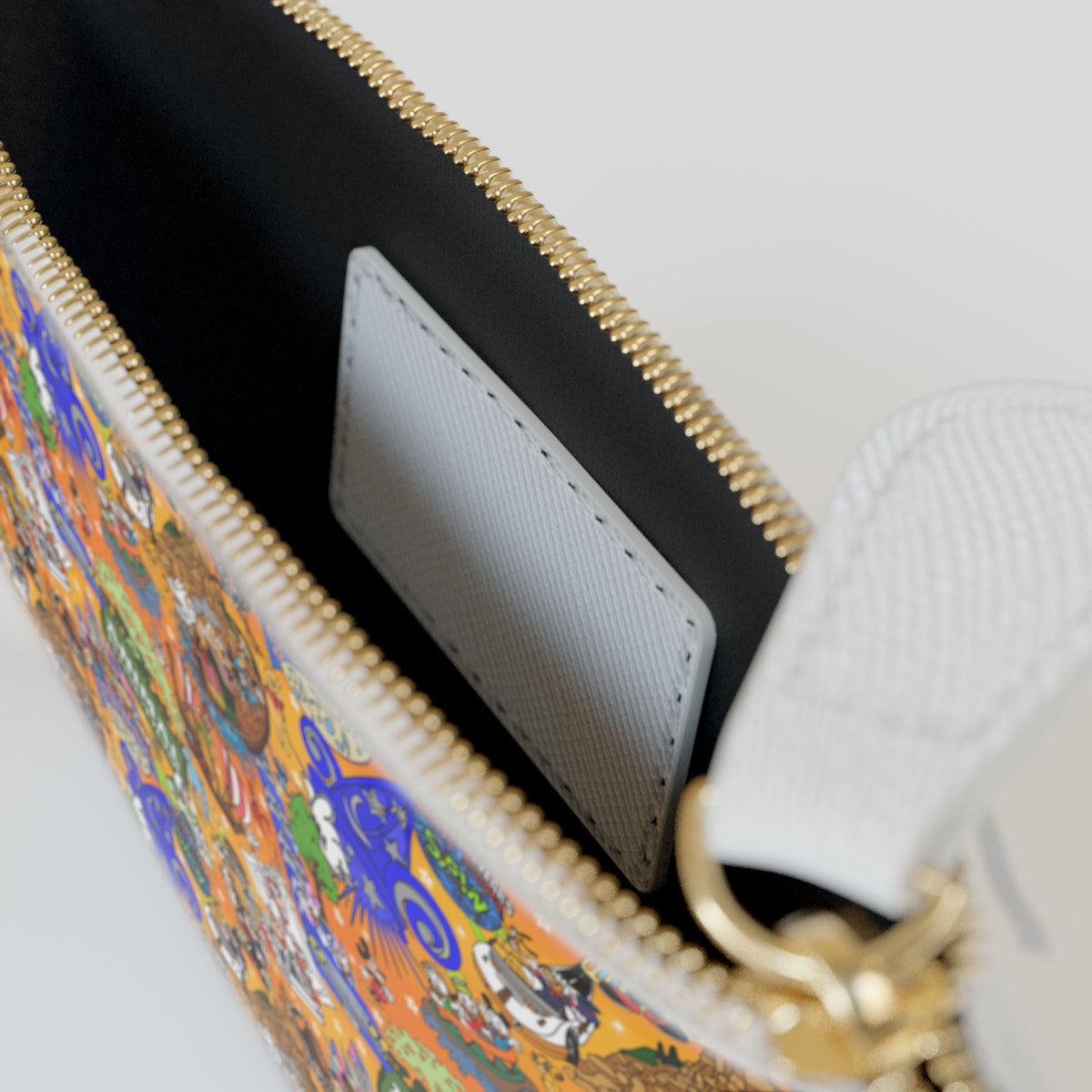 Four Parks Ride Collage Mini Clutch