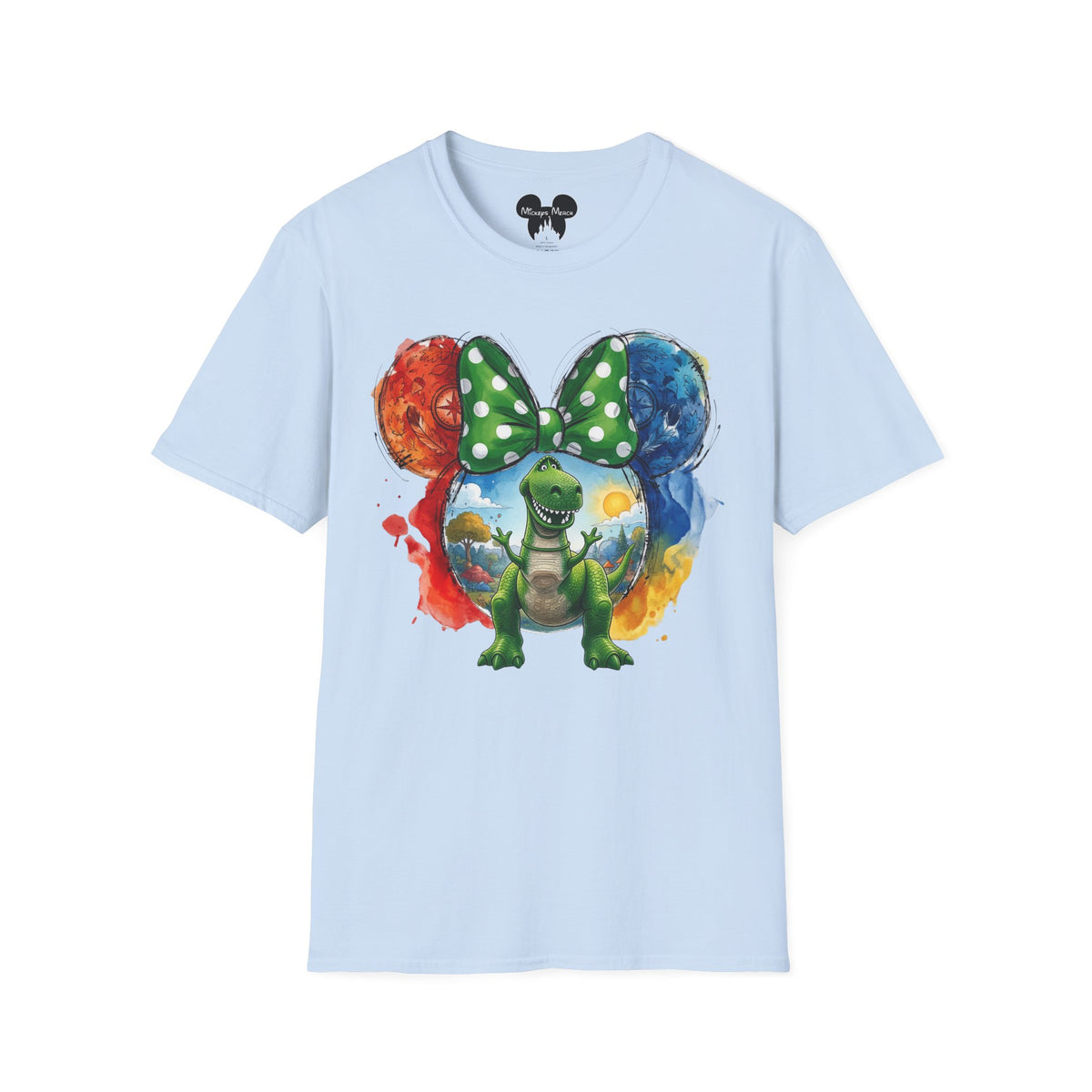 Toy Story - Rex's Prehistoric Polka Vignette Unisex Graphic Tee