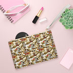 Jungle Camo Mickey Convertible Wristlet Clutch