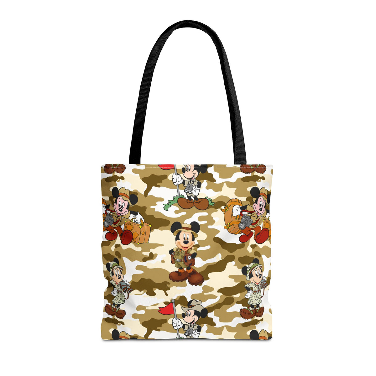 Jungle Camo Mickey Tote Bag