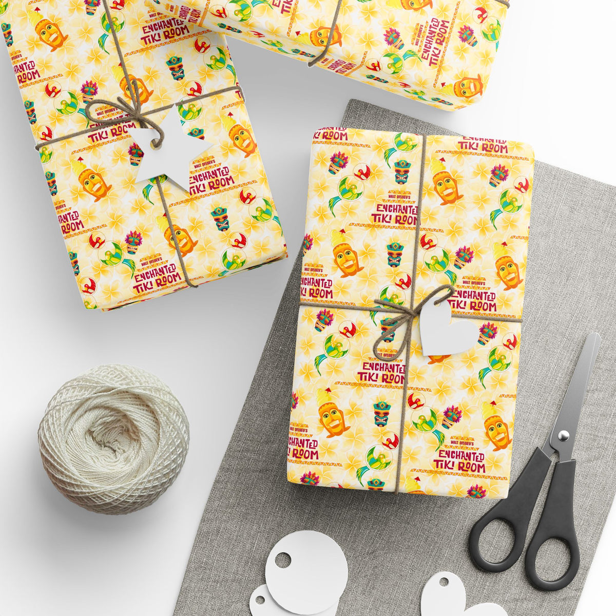 Enchanted Tiki Room Wrapping Paper Roll