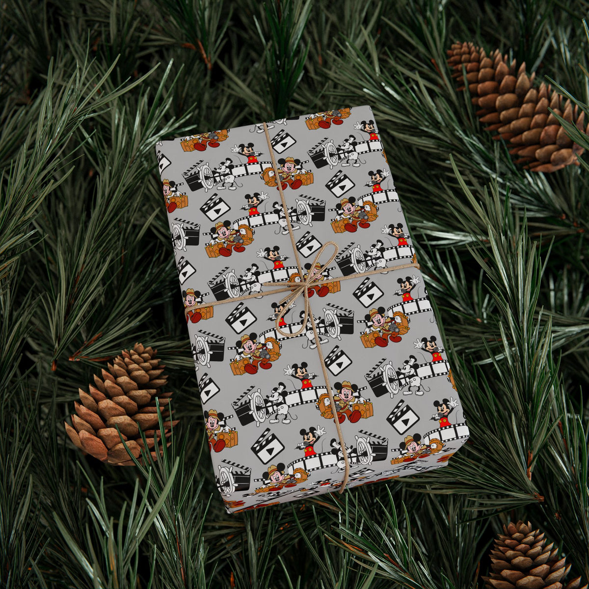 Evolution of Mickey Wrapping Paper Roll