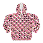 Pink Checkerboard Minnie Hooded Sweatshirt