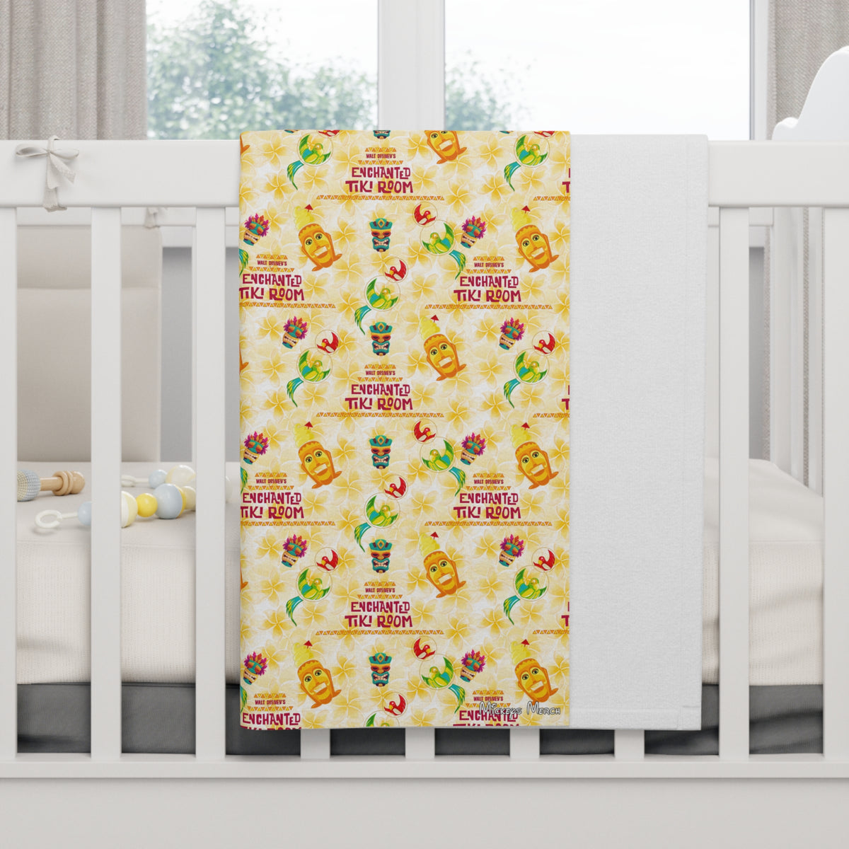 Enchanted Tiki Room Happily Ever After Baby Blanket