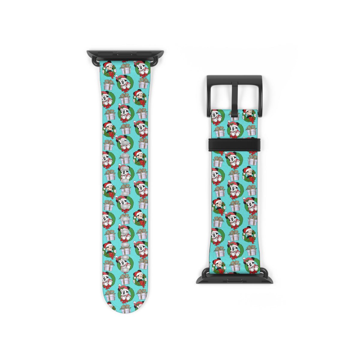 Christmas Mickey Gift Drop Whimsical Watch Band - Apple