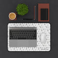 Epcot Ball Pattern Stateroom Desk Mat