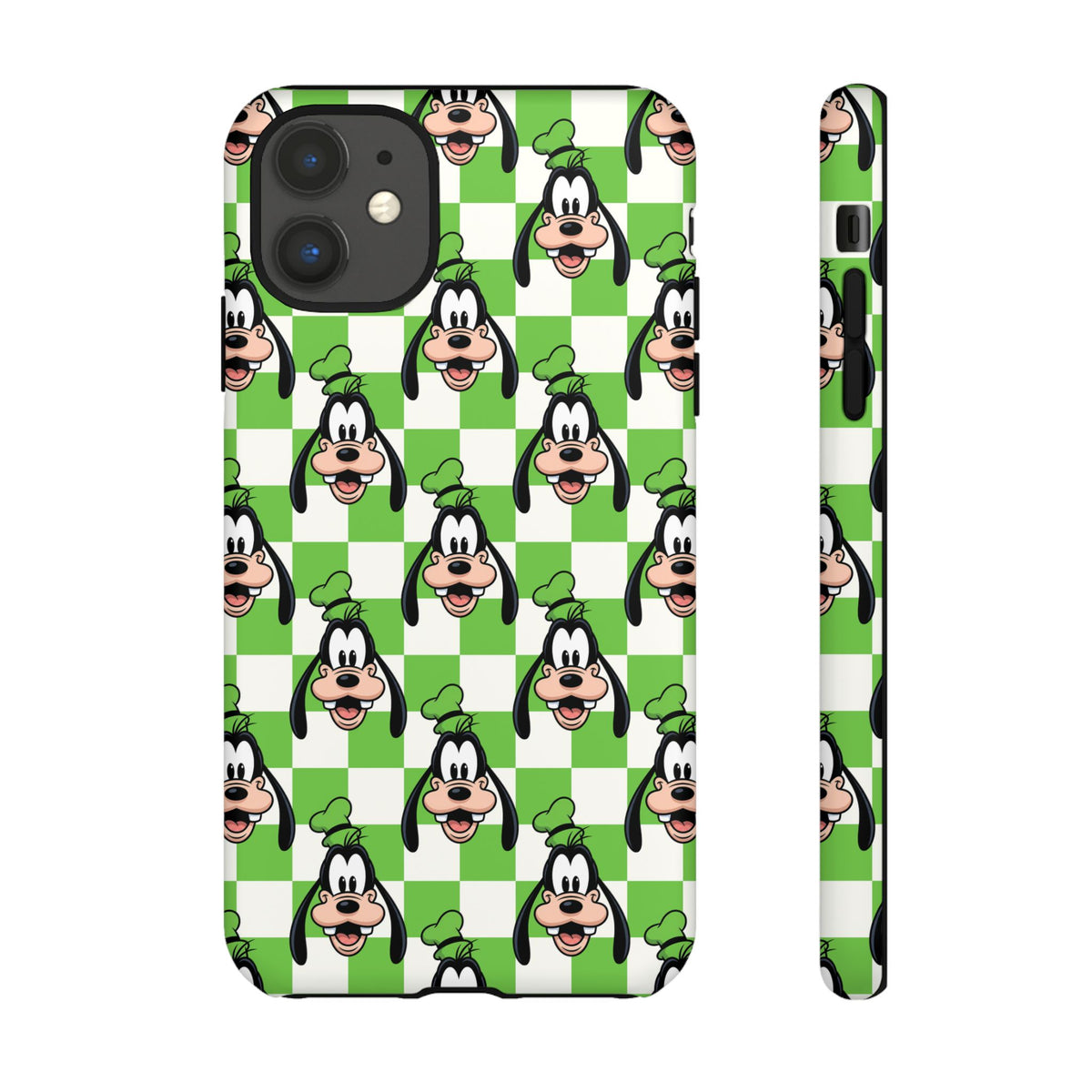 Green Checkerboard Goofy Resort Ready Cell Phone Tech Case