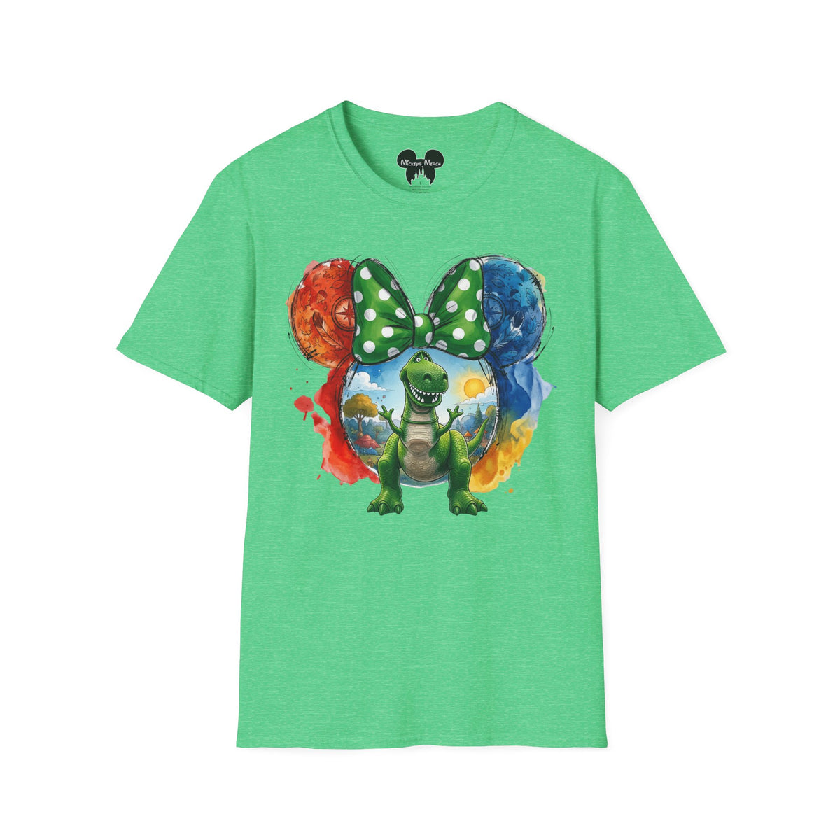 Toy Story - Rex's Prehistoric Polka Vignette Unisex Graphic Tee