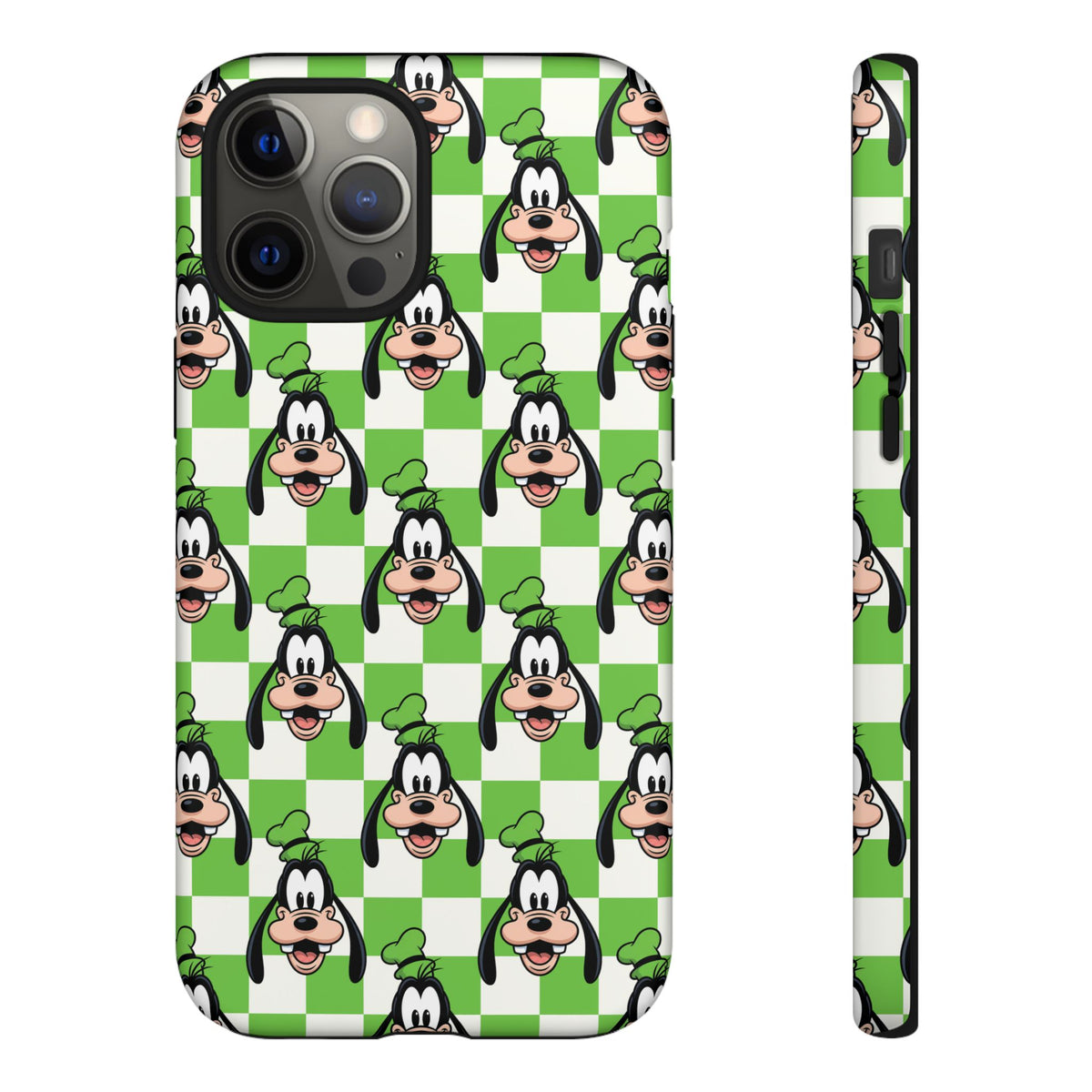 Green Checkerboard Goofy Resort Ready Cell Phone Tech Case