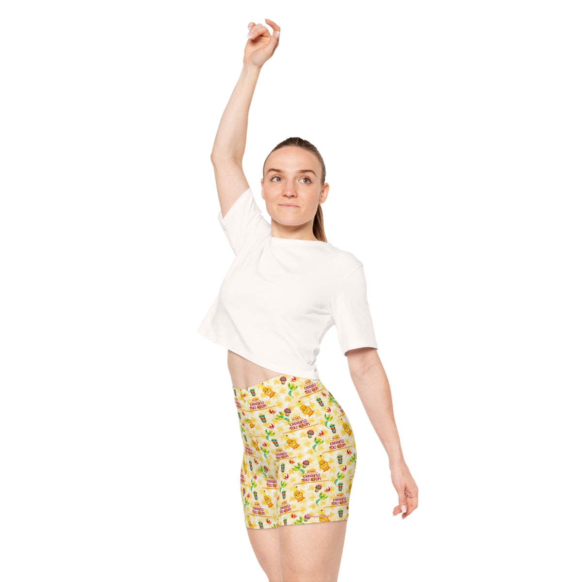 Enchanted Tiki Room Bike Shorts