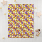Figment on the Moon Yellow Happily Ever After Baby Blanket