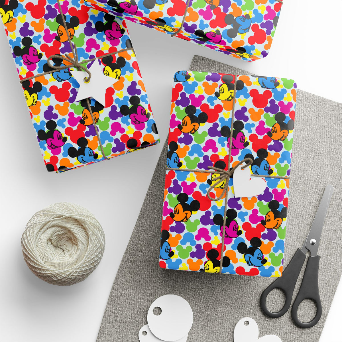 Technicolor Mouse Wrapping Paper Roll