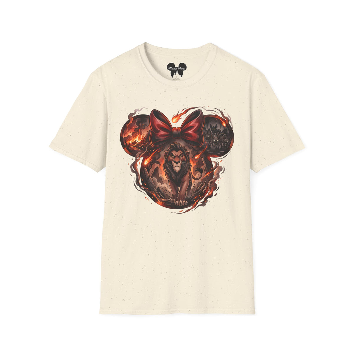 Disney Villains - Scar's Infernal Reign Vignette Unisex Graphic Tee