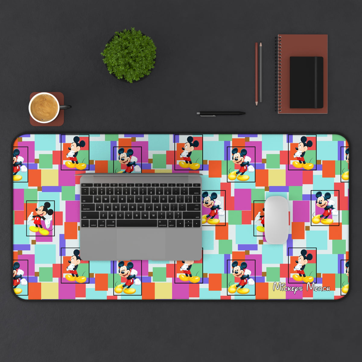 Colorblock Mickey Stateroom Desk Mat