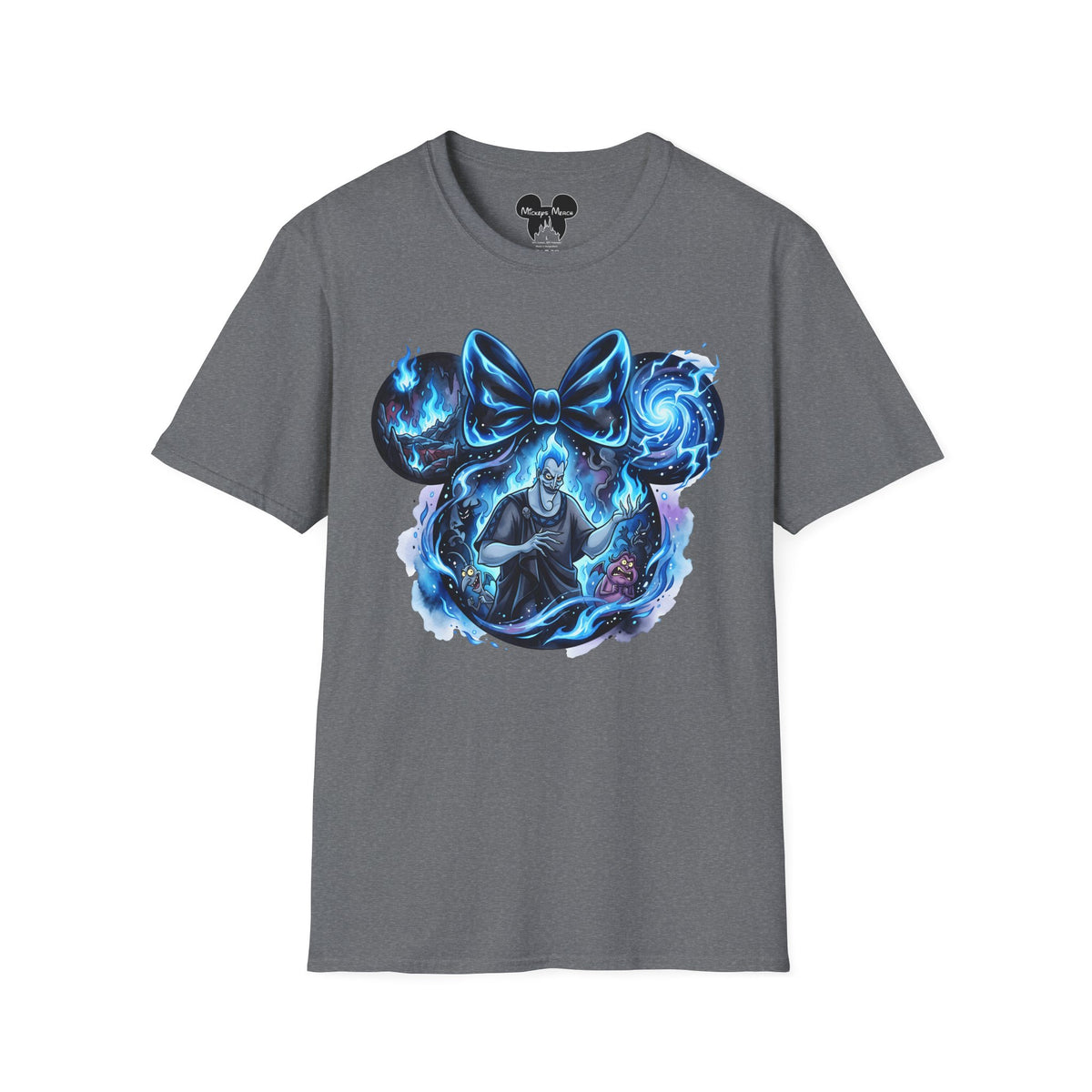 Disney Villains - Neon Hades Vignette Unisex Graphic Tee