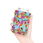 Colorblock Mickey Can Cooler Drink Koozie