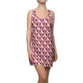 Pink Checkerboard Minnie Racerback Dress