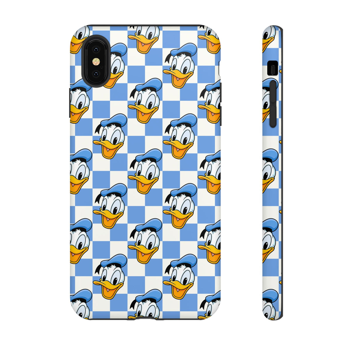 Blue Checkerboard Donald Resort Ready Cell Phone Tech Case