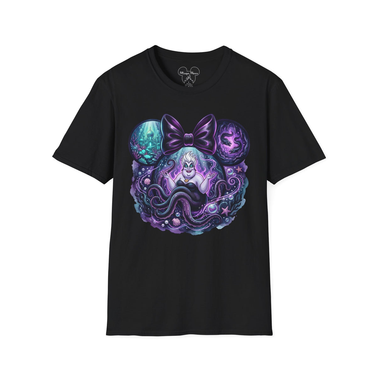 Disney Villains - Ursula's Sea Witch Vignette Unisex Graphic Tee