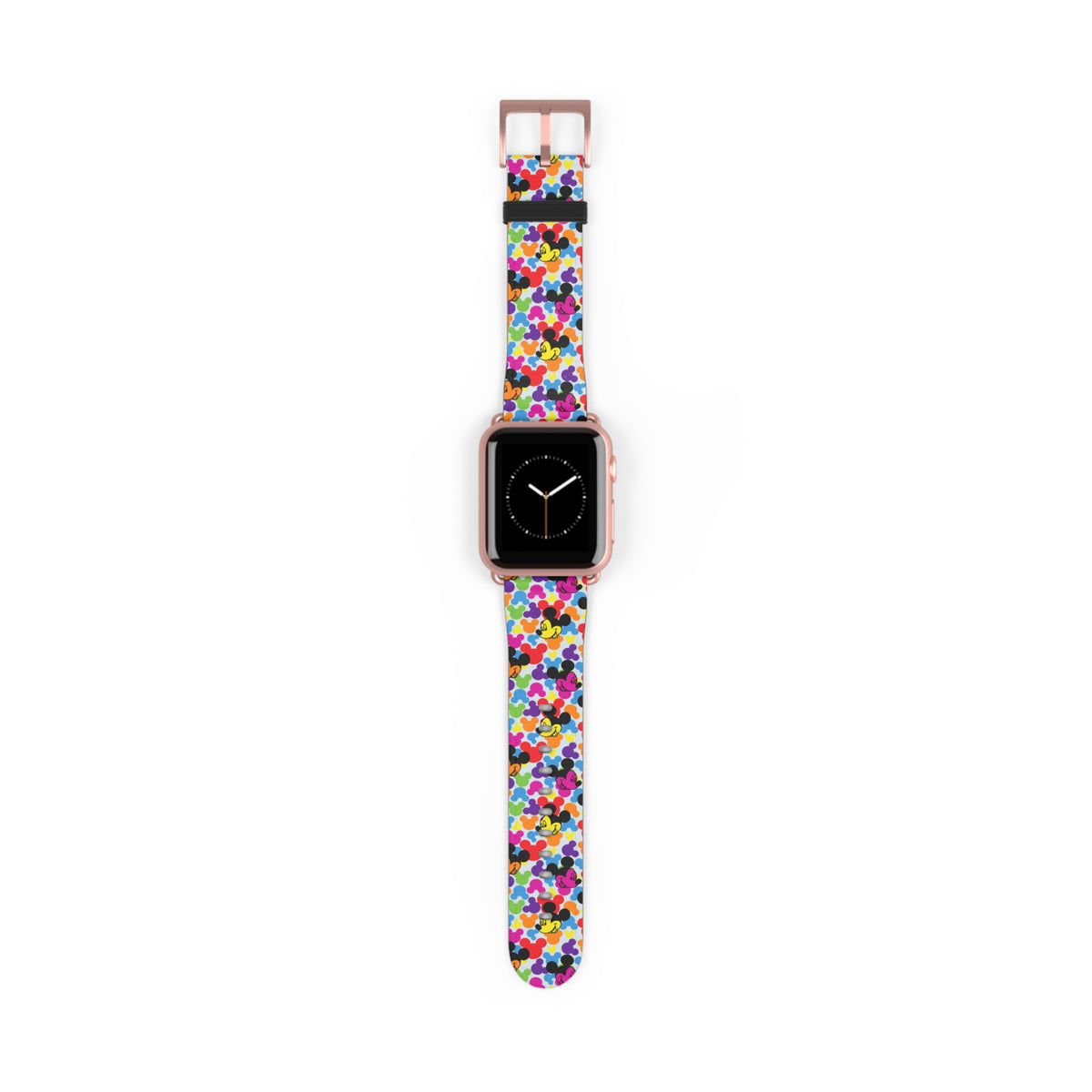 Technicolor Mouse Whimsical Watch Band - Apple