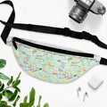 Character Autographs on Green Beach Club Fanny Pack