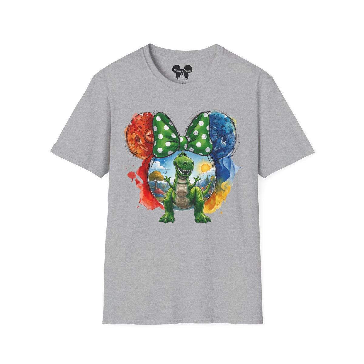 Toy Story - Rex's Prehistoric Polka Vignette Unisex Graphic Tee