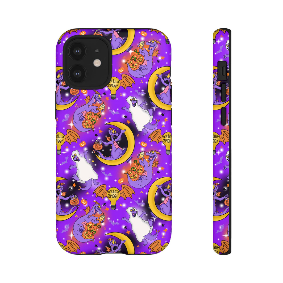 Figment on the Moon Purple Resort Ready Cell Phone Tech Case