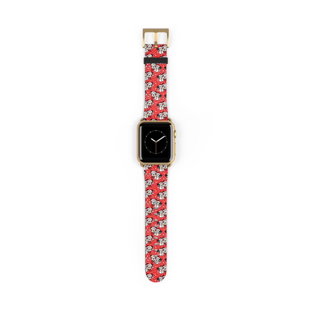 Christmas Holiday Snuggles Whimsical Watch Band - Apple