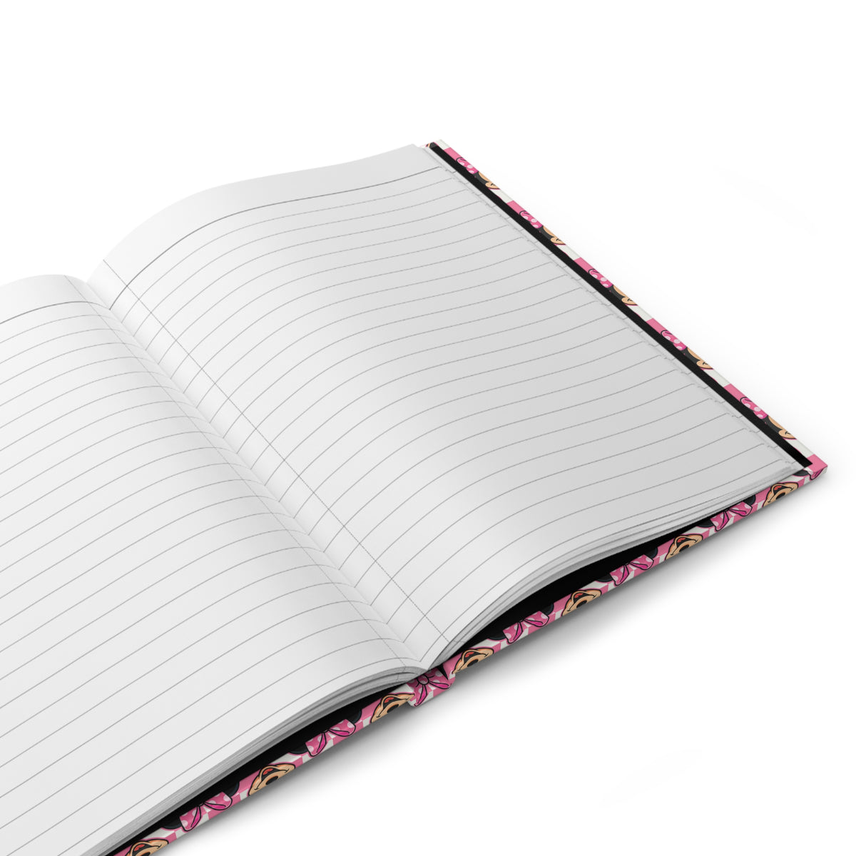Pink Checkerboard Minnie Daily Magic Matte Hardcover Journal
