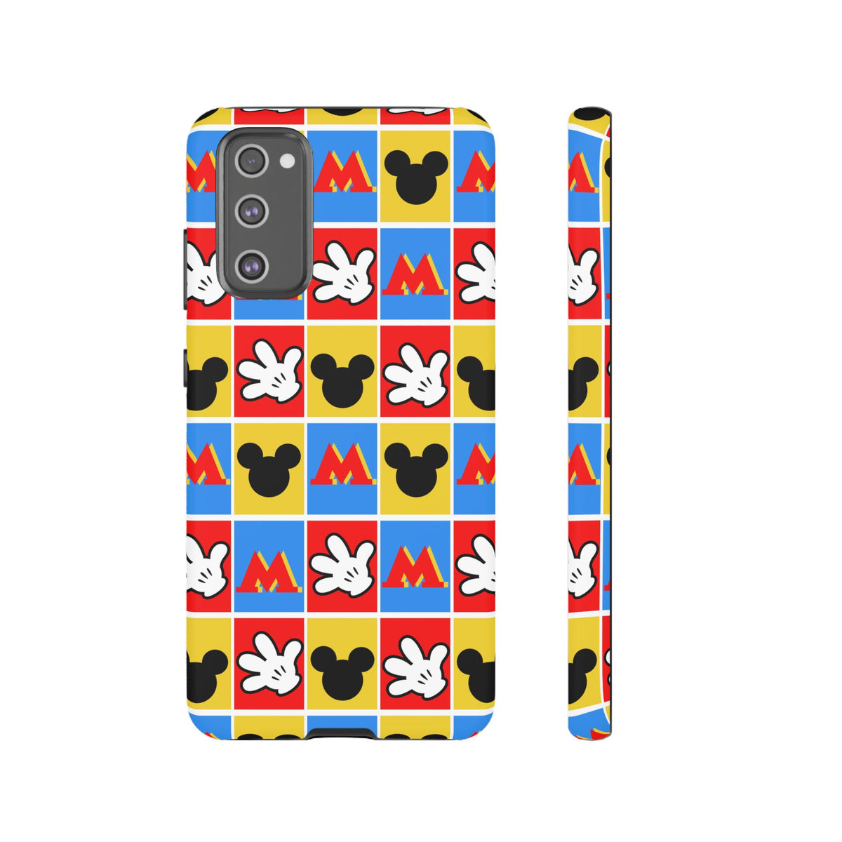 Checkerboard Mickey Hands Resort Ready Cell Phone Tech Case